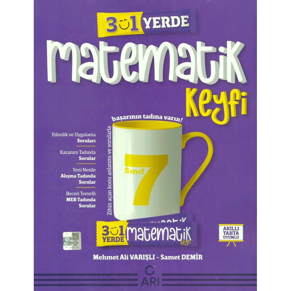 ARI 7.SINIF 3 Ü 1 YERDE MATEMATİK KEYFİ