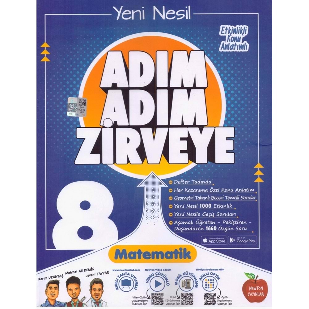 NEWTON 8.SINIF ADIM ADIM MATEMATİK