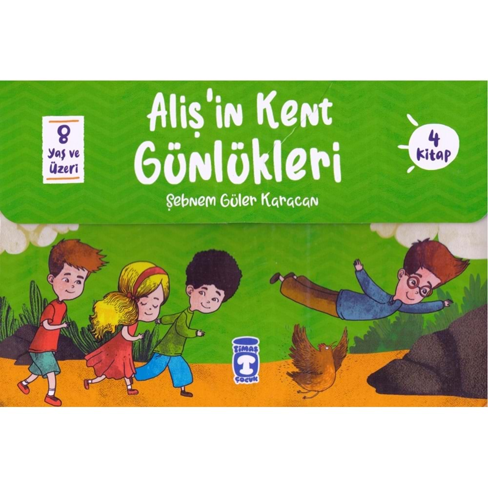 TİMAŞ ALİŞİN KENT GÜNLÜKLERİ-SET ( 4 KİTAP )