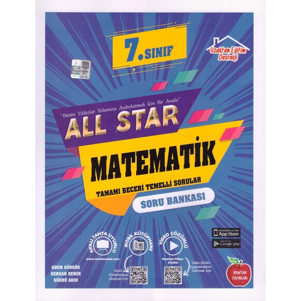 NEWTON 7.SINIF ALL STAR MATEMATİK SORU BANKASI