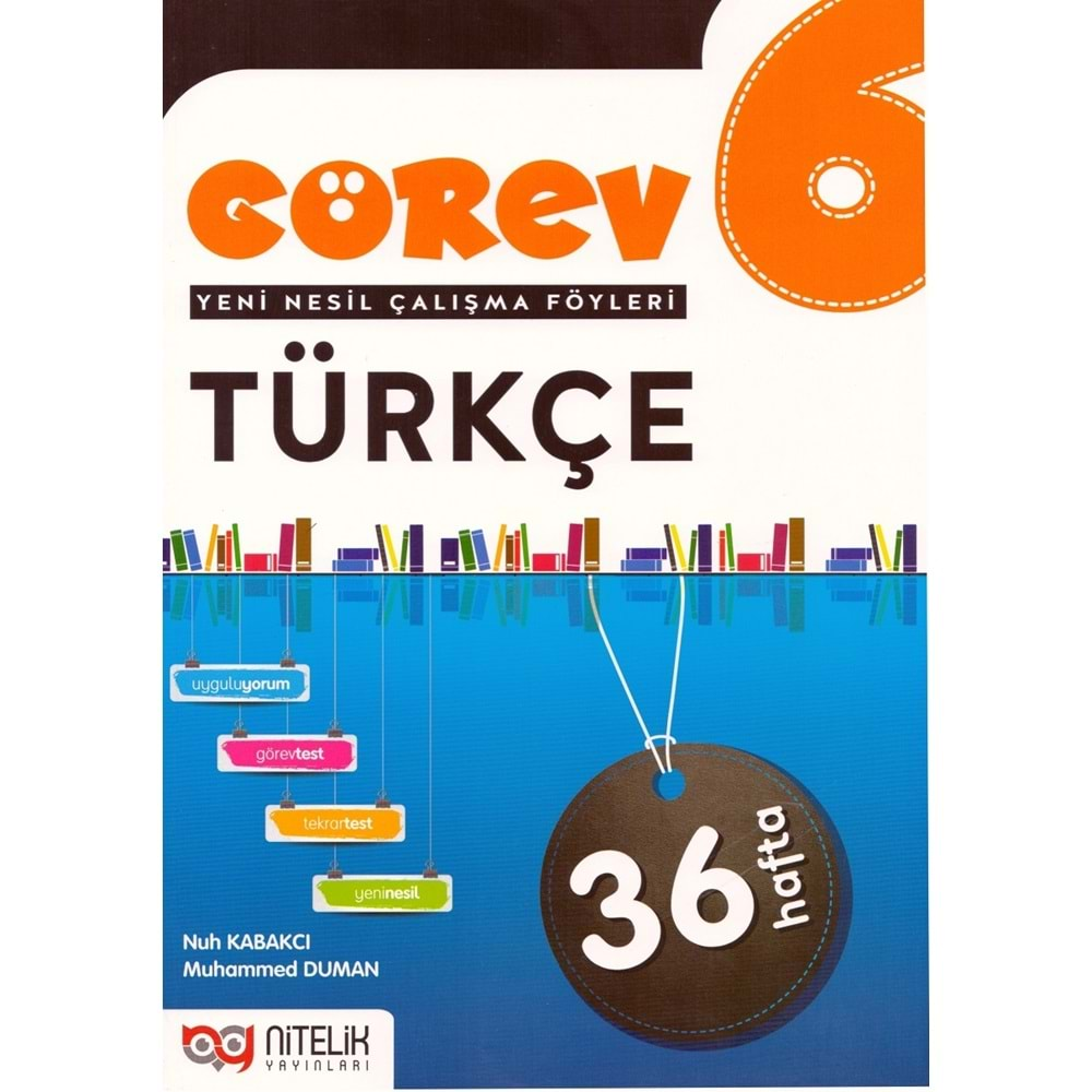 NİTELİK 6.SINIF GÖREV TÜRKÇE