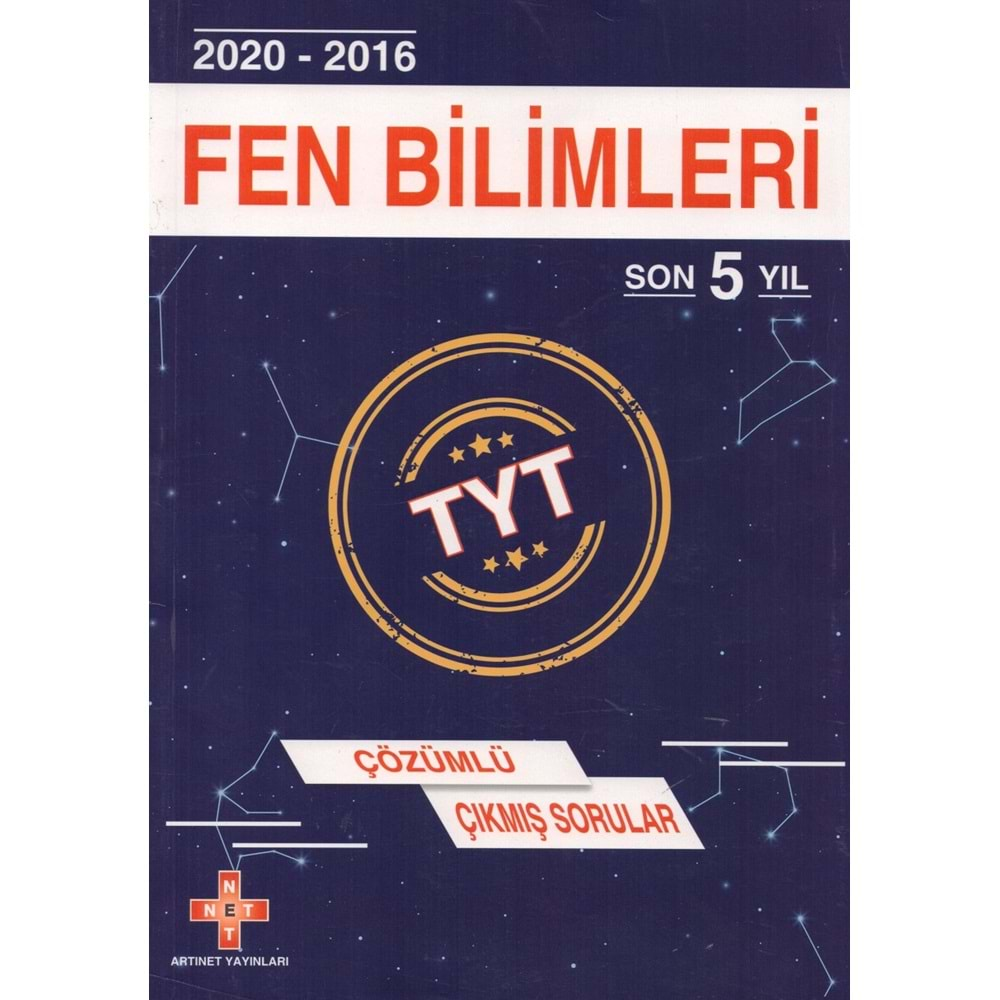 ARTINET TYT FEN BİLİMLERİ SON 5 YIL ÇÖZÜMLÜ ÇIKMIŞ SORULAR