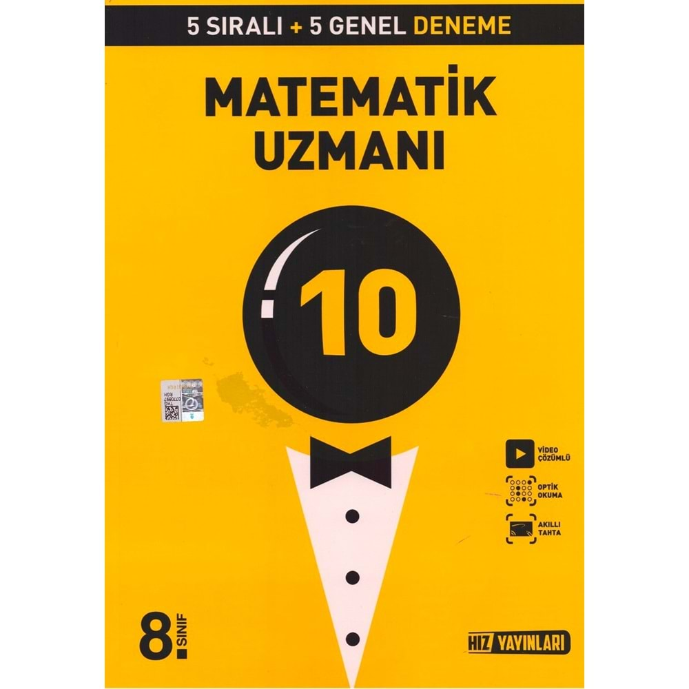 HIZ 8.SINIF UZMAN DENEME MATEMATİK 10 LU