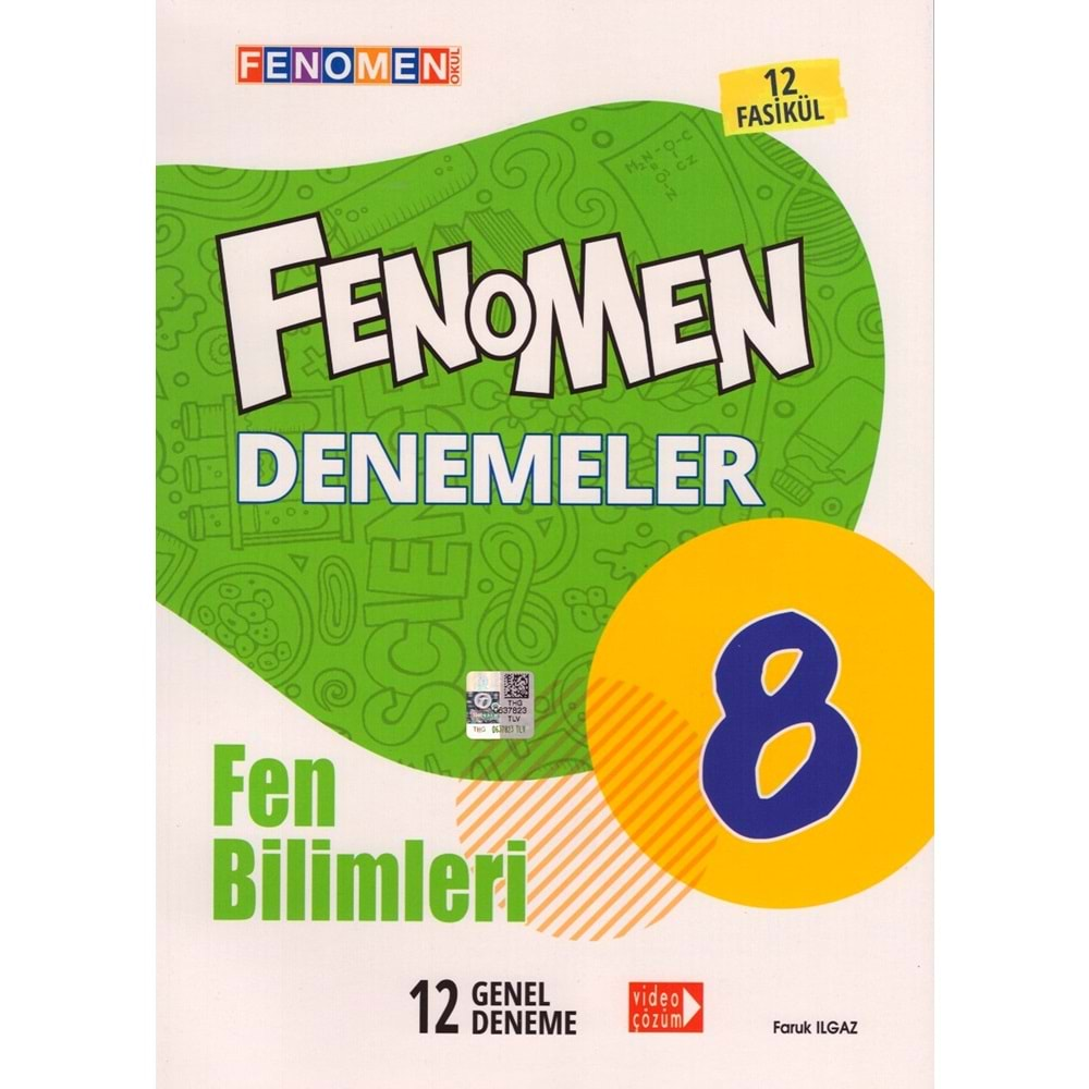 FENOMEN 8.SINIF FEN DENEME (12 DENEME )