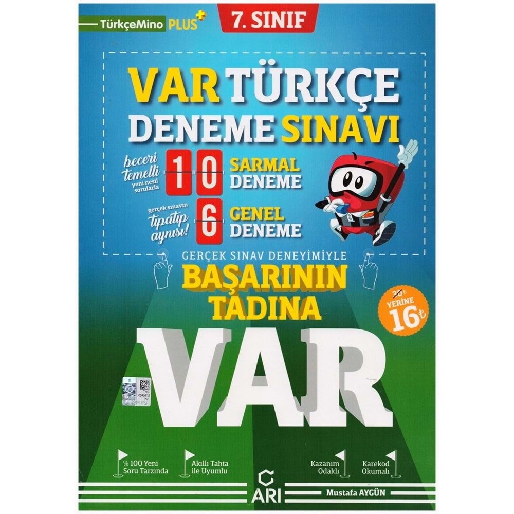 ARI 7.SINIF VAR TÜRKÇE DENEME