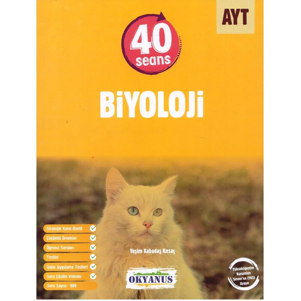 OKYANUS AYT 40 SEANS BİYOLOJİ