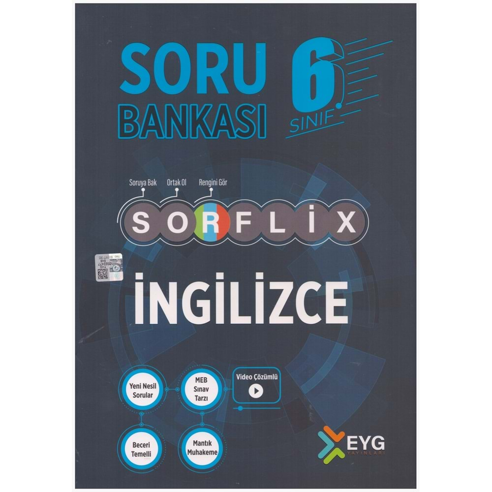 EYG 6.SINIF SORFLİX İNGİLİZCE SORU BANKASI