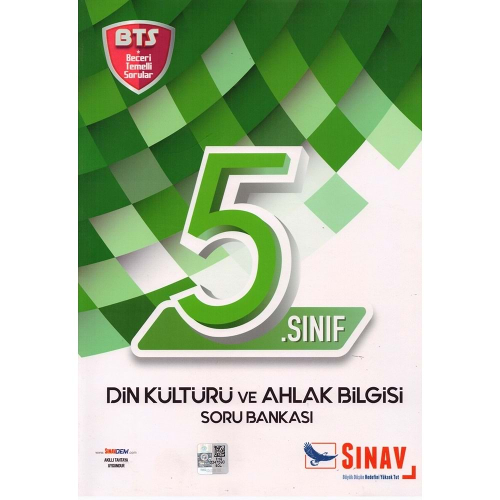 SINAV 5.SINIF BTS DİN KÜLTÜRÜ VE AHLAK BİLGİSİ SORU BANKASI