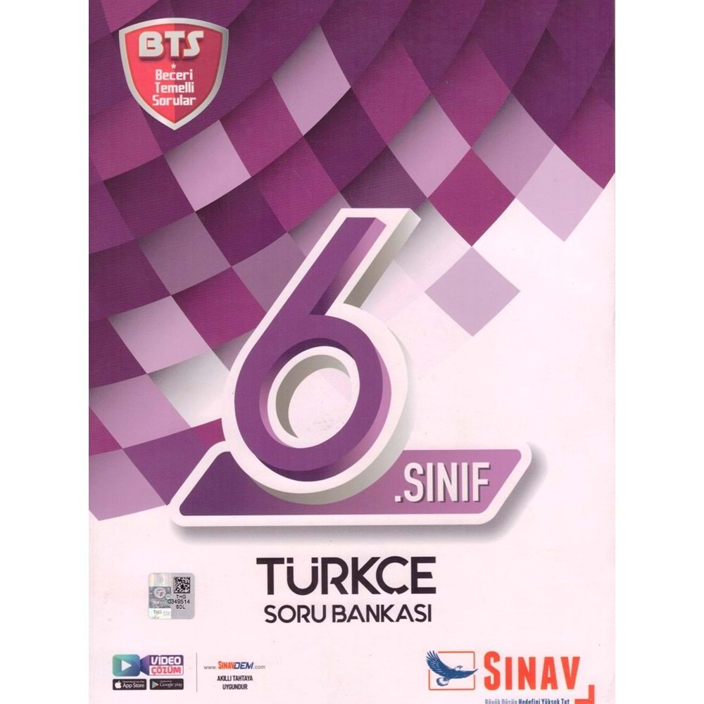 SINAV 6.SINIF BTS TÜRKÇE SORU BANKASI