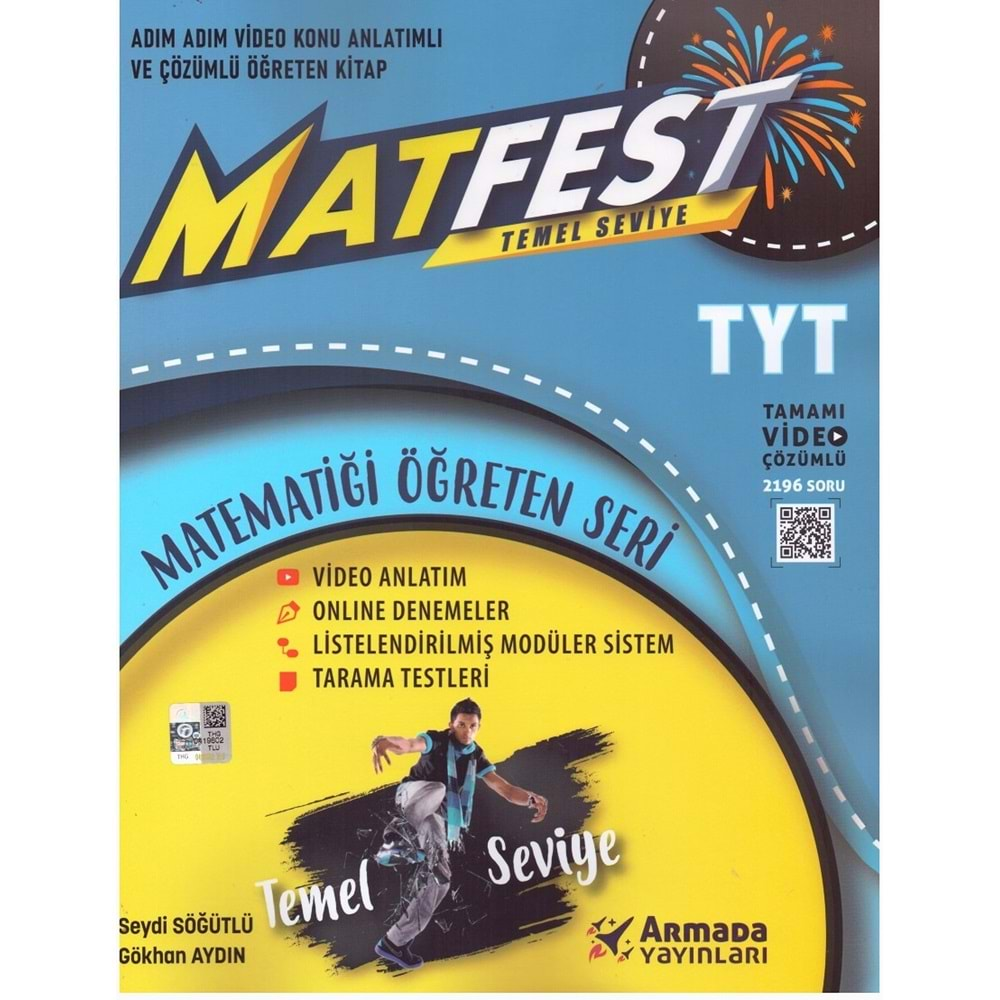 ARMADA TYT MATFEST TEMEL SEVİYE SORU KİTABI