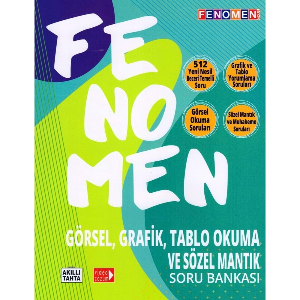 FENOMEN 8.SINIF GÖRSEL,GRAFİK,TABLO OKUMA