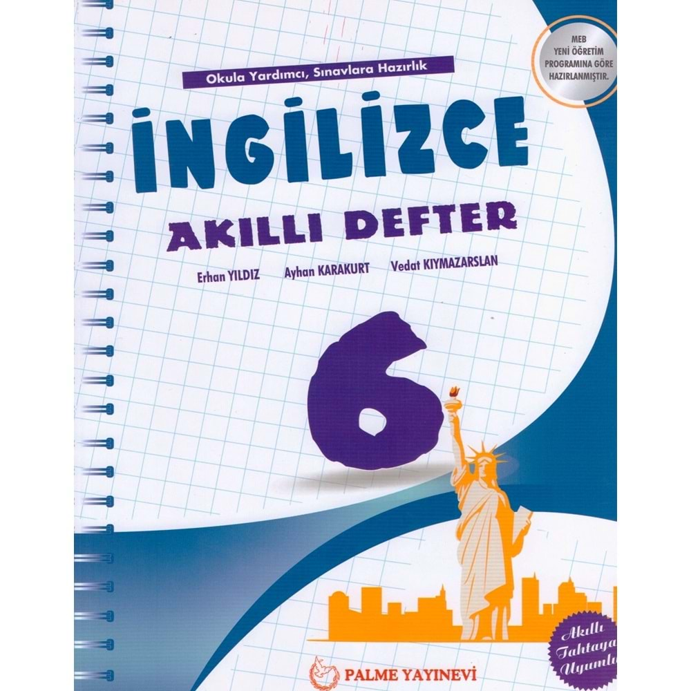 PALME 6.SINIF İNGİLİZCE AKILLI DEFTER