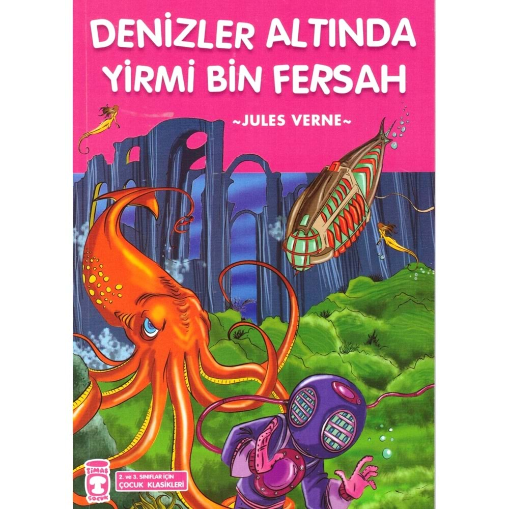 TİMAŞ DENİZLER ALTINDA YİRMİ BİN FERSAH- ÇOCUK KLASİKLERİ