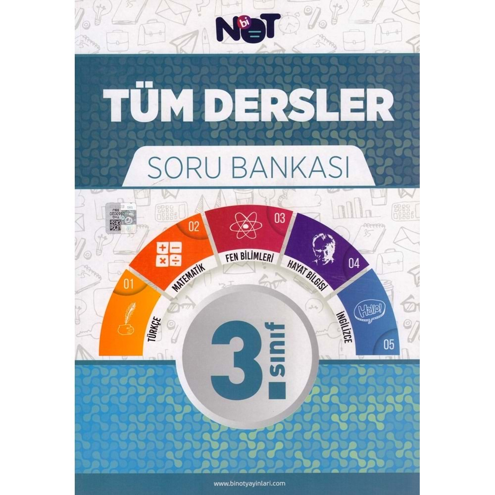 BİNOT 3.SINIF TÜM DERSLER SORU BANKASI