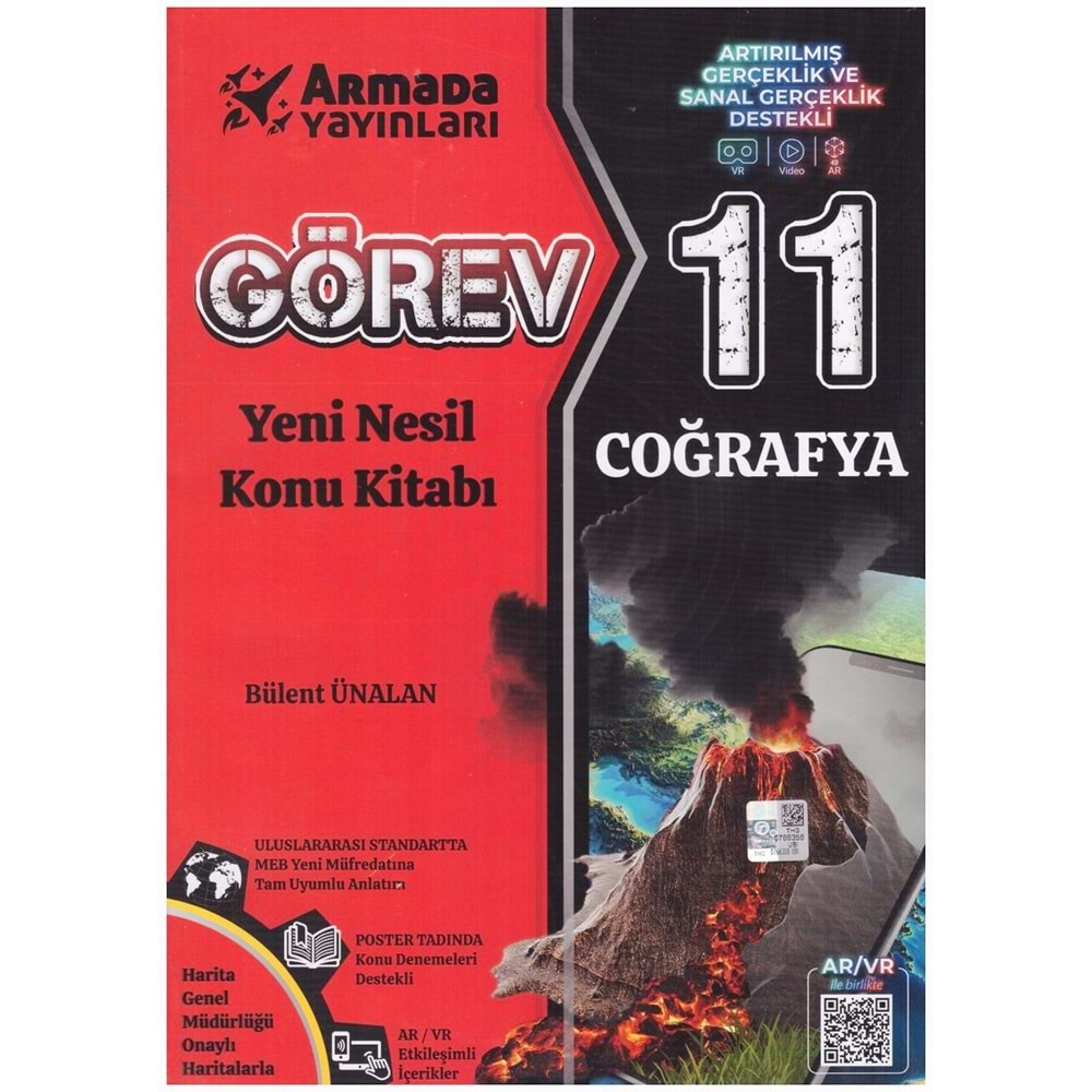 ARMADA 11.SINIF GÖREV COĞRAFYA YENİ NESİL KONU KİTABI