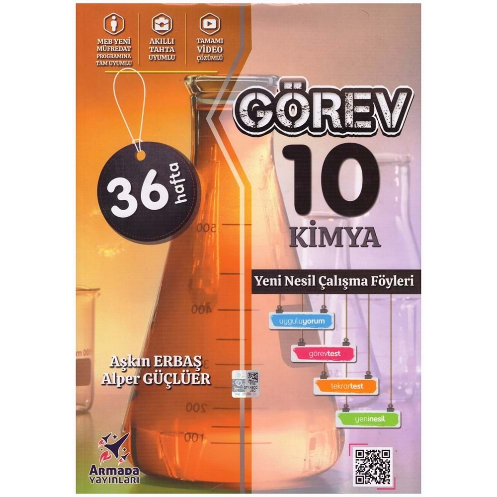 ARMADA 10.SINIF GÖREV KİMYA ÇALIŞMA FÖYLERİ