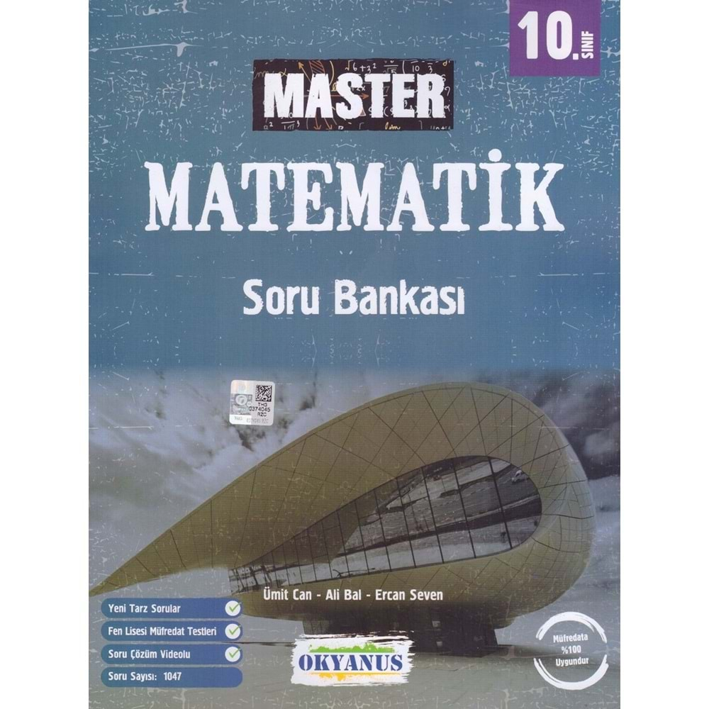 OKYANUS 10.SINIF MASTER MATEMATİK SORU BANKASI