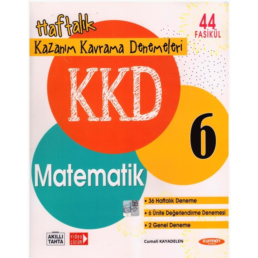 KURMAY 6.SINIF MATEMATİK KAZANIM KAVRAMA DENEMELERİ