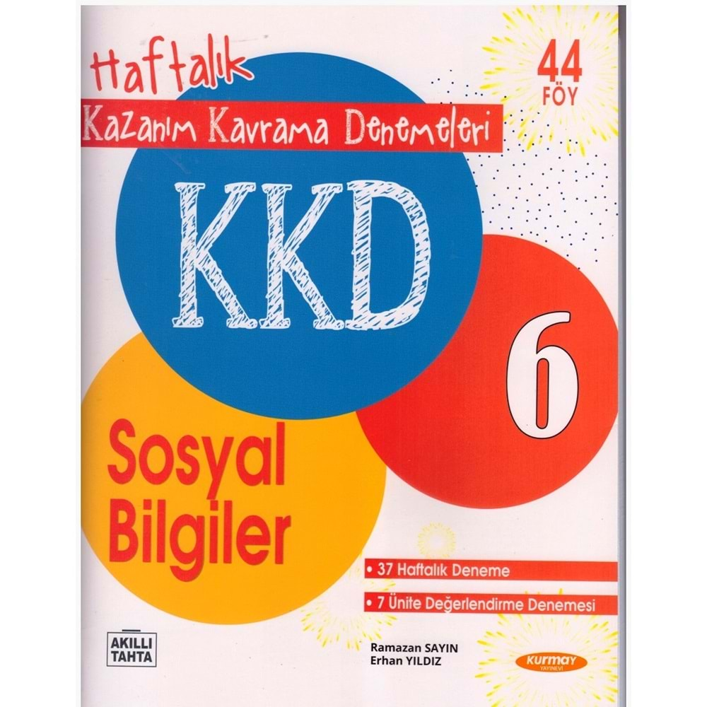 KURMAY 6.SINIF SOSYAL BİLGİLER KAZANIM KAVRAMA DENEMELERİ