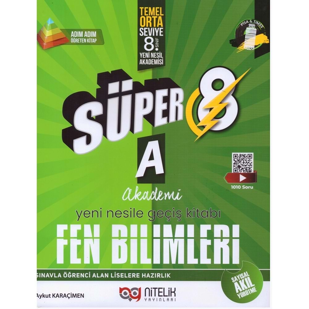 NİTELİK 8.SINIF YENİ NESİL SÜPER FEN BİLİMLERİ-A