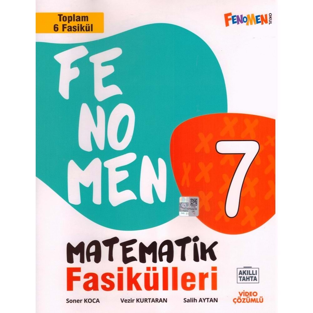 FENOMEN 7.SINIF MATEMATİK FASİKÜL ( 1-2-3-4-5-6 )