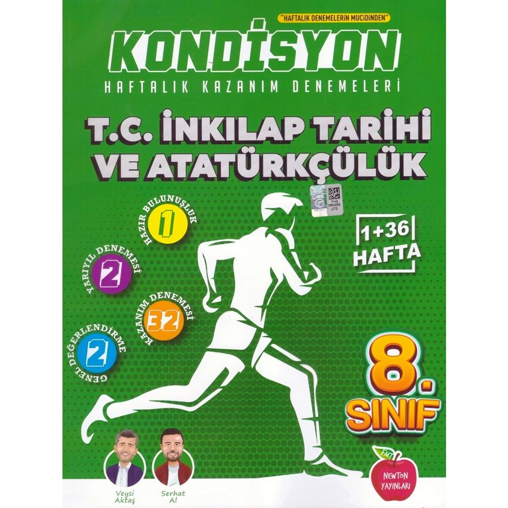 NEWTON 8.SINIF KONDİSYON T.C. İNKILAP DENEMESİ ( 37 HAFTA )