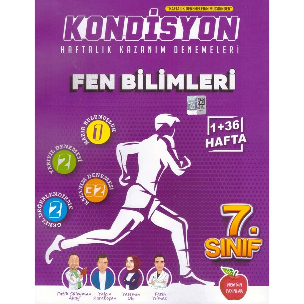 NEWTON 7.SINIF KONDİSYON FEN DENEMESİ ( 37 HAFTA )