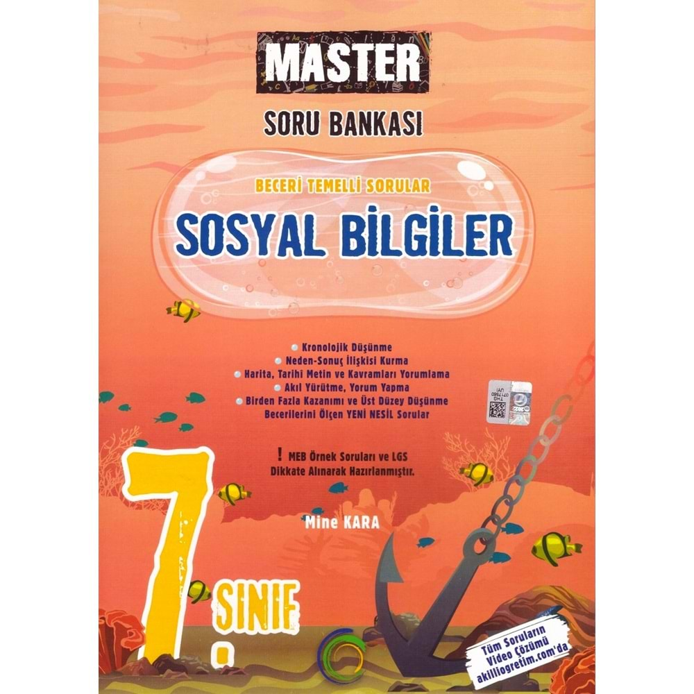 OKYANUS 7.SINIF MASTER SOSYAL BİLGİLER SORU BANKASI