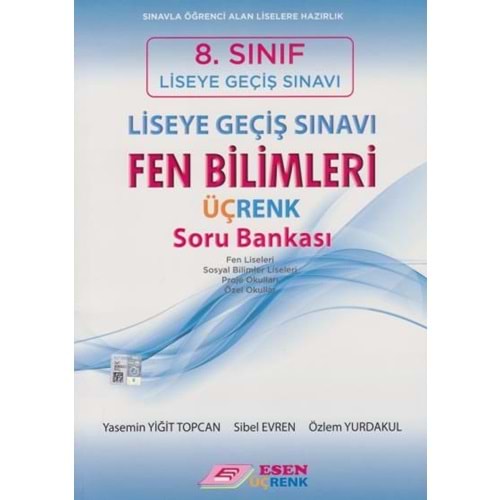 ESEN&ÜÇRENK 8.SINIF LGS FEN BİLİMLERİ SORU BANKASI