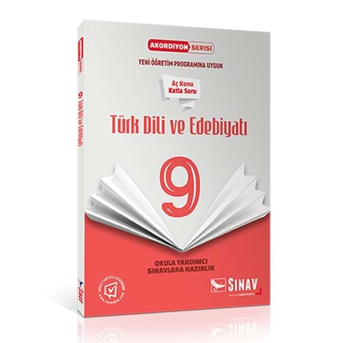 SINAV 9.SINIF TÜRK DİLİ VE EDEBİYATI AKORDİYON SERİSİ