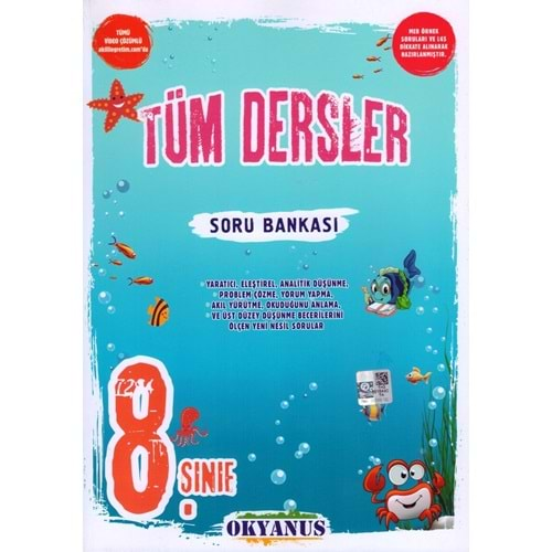 OKYANUS 8.SINIF TÜM DERSLER SORU BANKASI