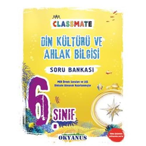 OKYANUS 6.SINIF CLASSMATE DİN KÜLTÜRÜ SORU BANKASI