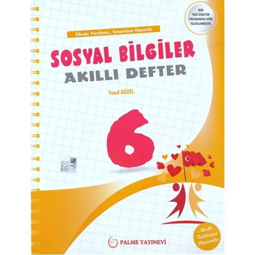 PALME 6.SINIF AKILLI SOSYAL BİLGİLER DEFTERİ