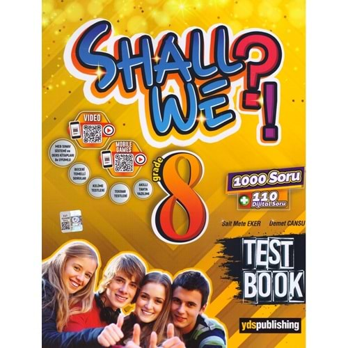 YDS PUBLISHING 8.SINIF SHALL WE TEST BOOK