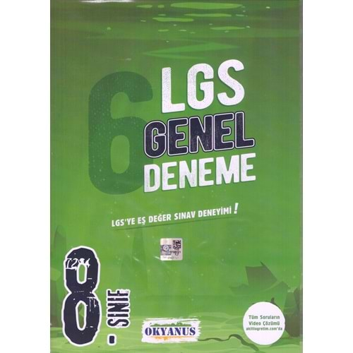 OKYANUS 8.SINIF LGS 6 FASİKÜL DENEME