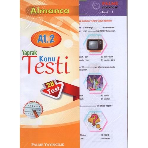 PALME ALMANCA A1.2 YAPRAK KONU TESTİ