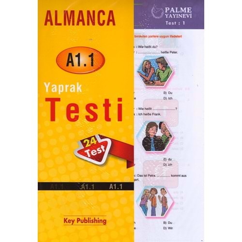 PALME ALMANCA A1.1 YAPRAK KONU TESTİ