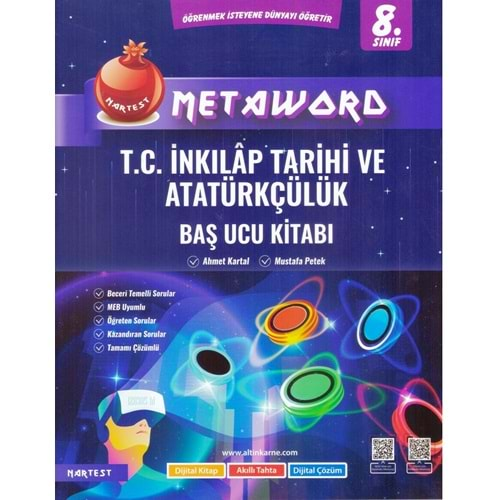 NARTEST 8.SINIF T. C. İNKILAP METAWORD BAŞ UCU KİTABI