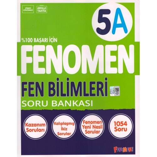 FENOMEN 5.SINIF FEN BİLİMLERİ SORU BANKASI-A