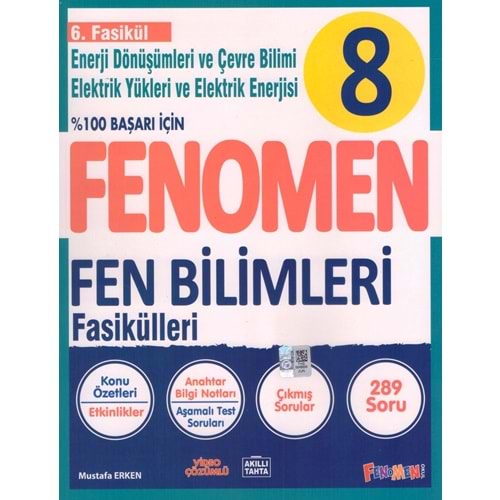 FENOMEN 8.SINIF FEN BİLİMLERİ 6.FASİKÜL ( ENERJİ DÖNÜŞÜMLERİ )