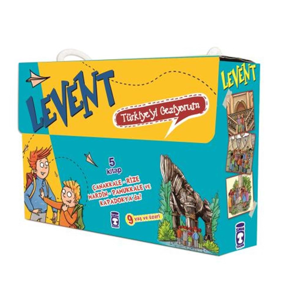 TİMAŞ LEVENT TÜRKİYEYİ GEZİYORUM-1 ( 5 KİTAP )
