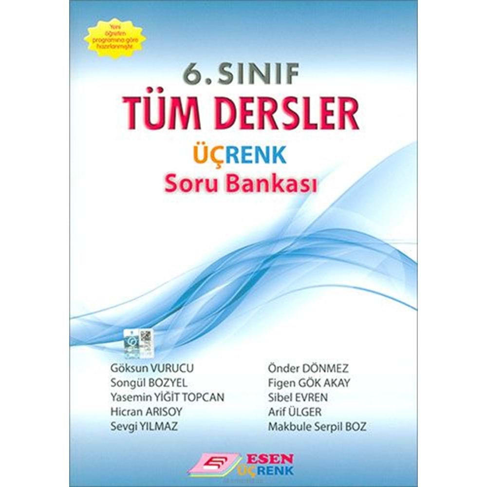 ESEN&ÜÇRENK 6.SINIF TÜM DERSLER SORU BANKASI