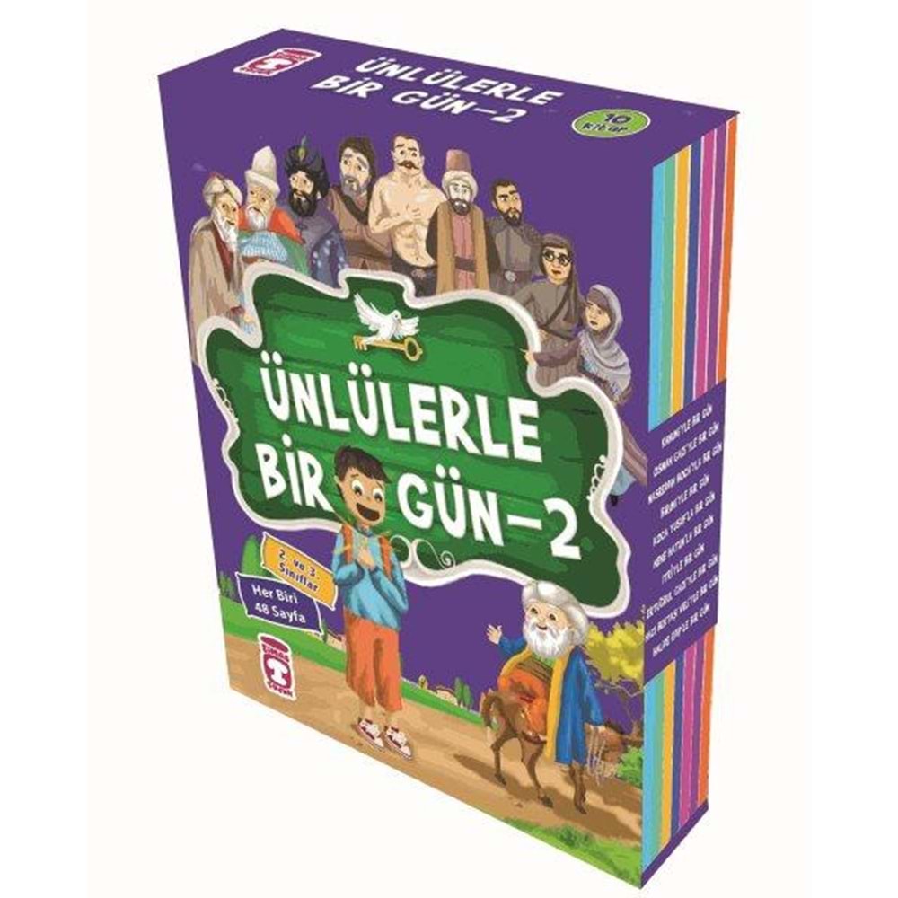 TİMAŞ ÜNLÜLERLE BİR GÜN-2 ( 10 Kitap )