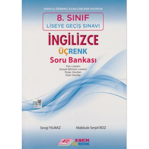 ESEN&ÜÇRENK 8.SINIF LGS İNGİLİZCE SORU BANKASI