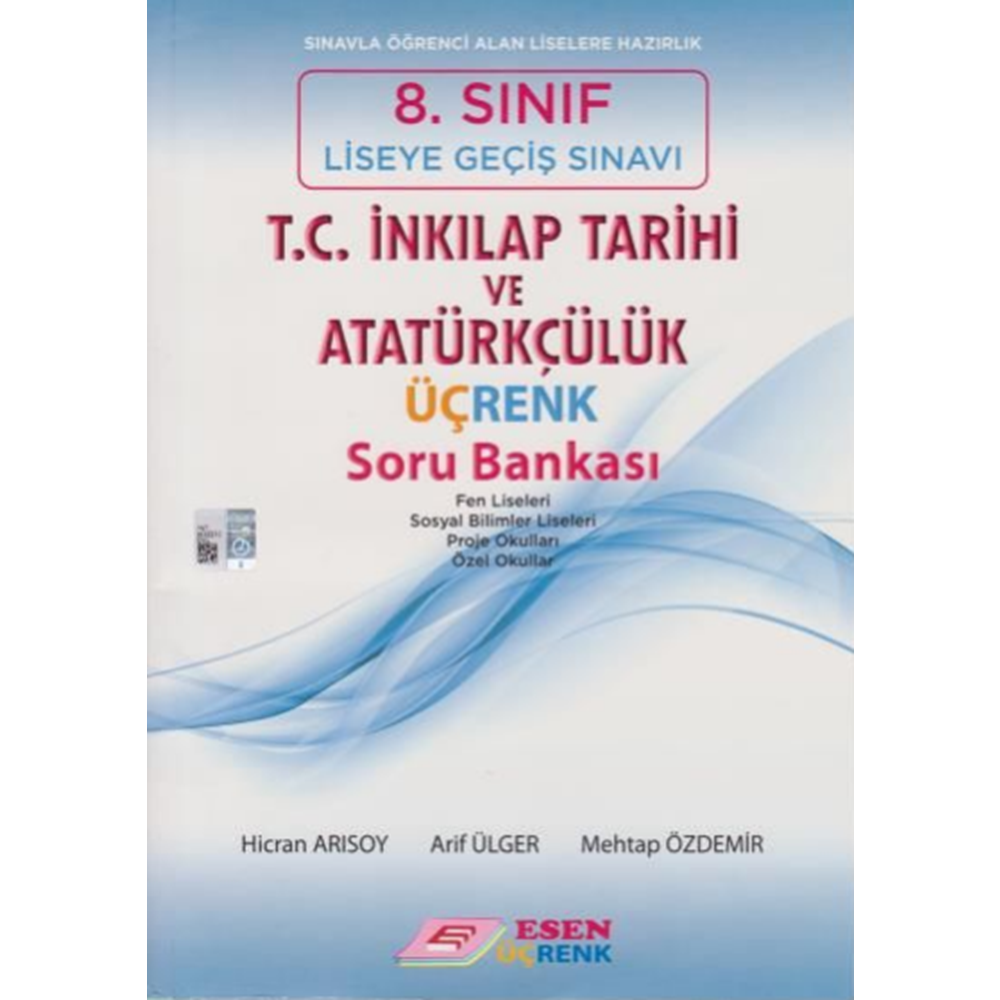 ESEN&ÜÇRENK 8.SINIF LGS T. C. İNKILAP TARİHİ VE ATA. SORU BANKASI