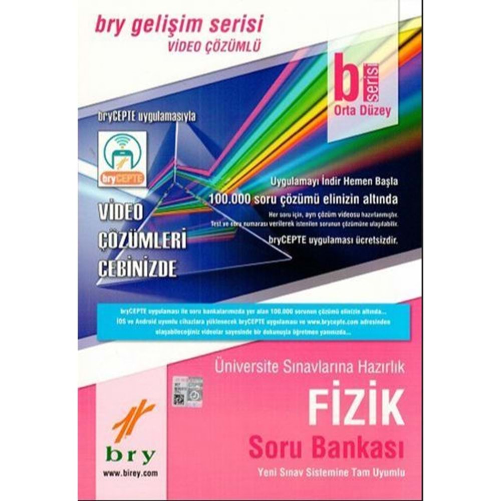BİREY B SERİSİ ORTA DÜZEY FİZİK SORU BANKASI