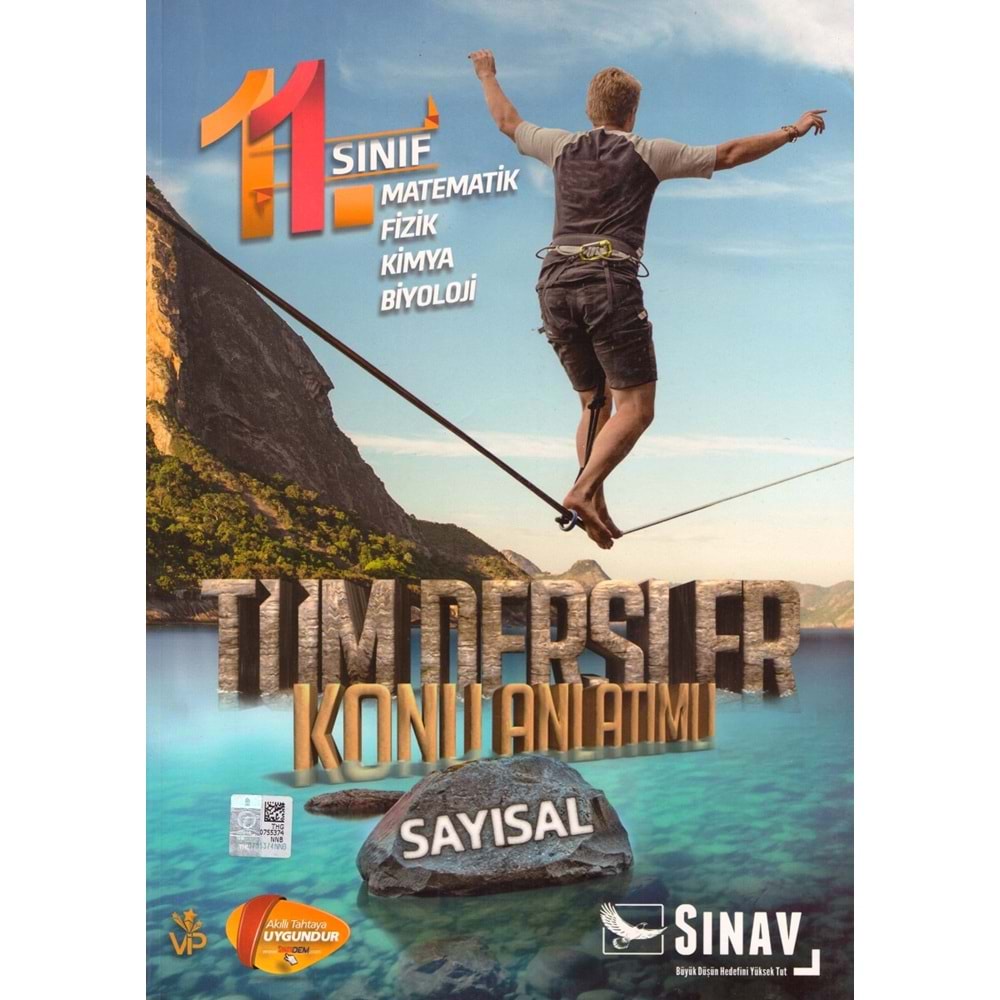 SINAV 11.SINIF SAYISAL TÜM DERSLER KONU ANLATIM