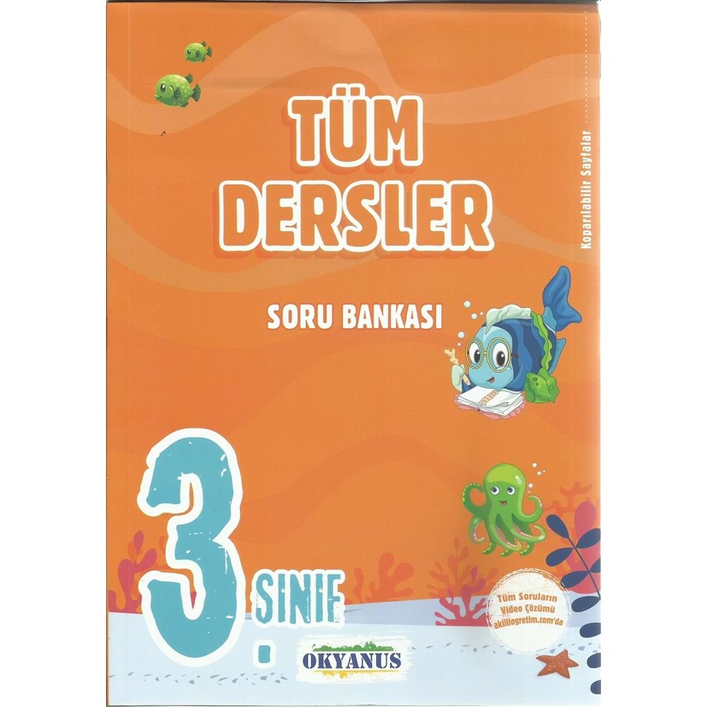 OKYANUS 3.SINIF TÜM DERSLER SORU BANKASI