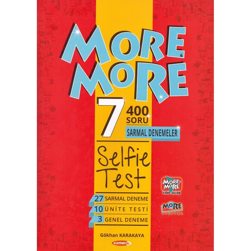 MORE MORE 7.SINIF SELFIE TEST