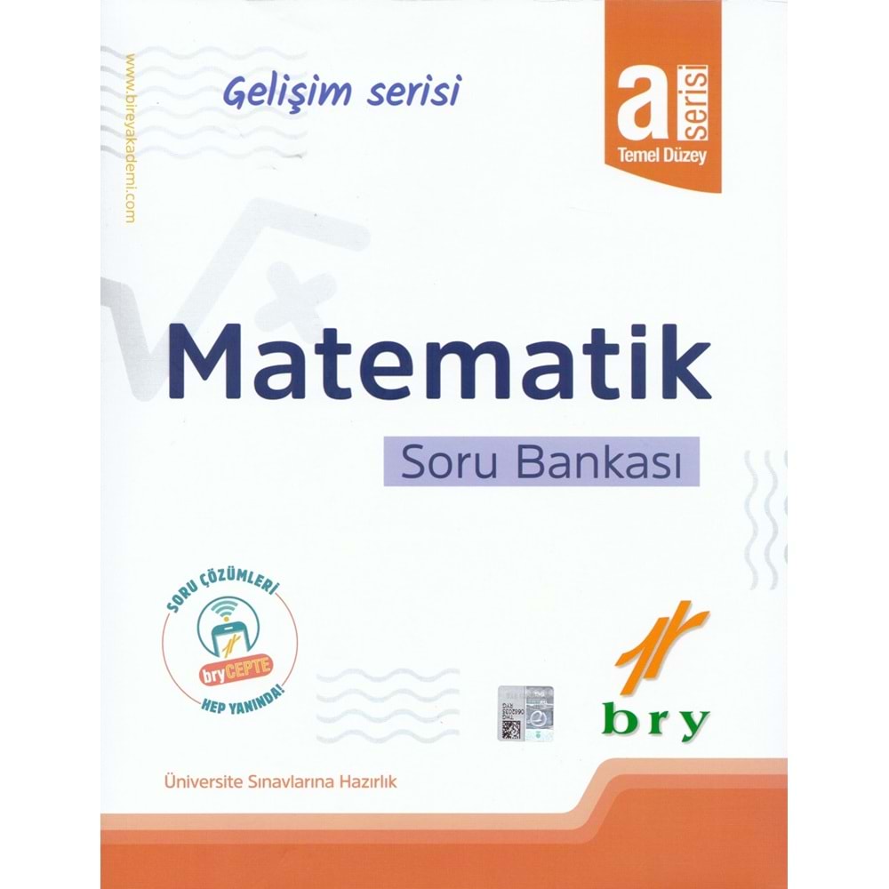 BİREY GELİŞİM SERİSİ MATEMATİK SORU BANKASI-A